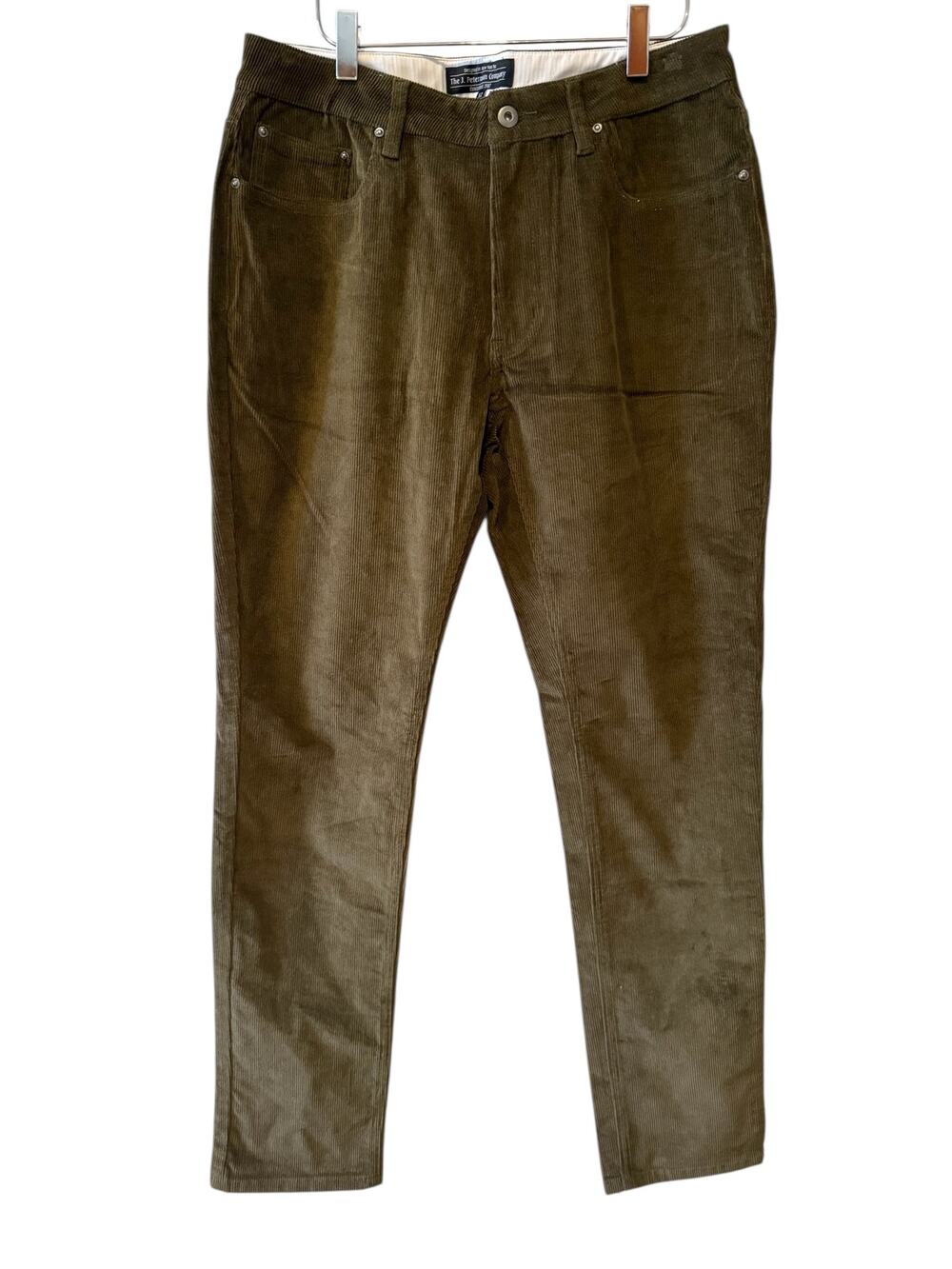 The J. Peterman Co Corduroy Pants Olive Green 32